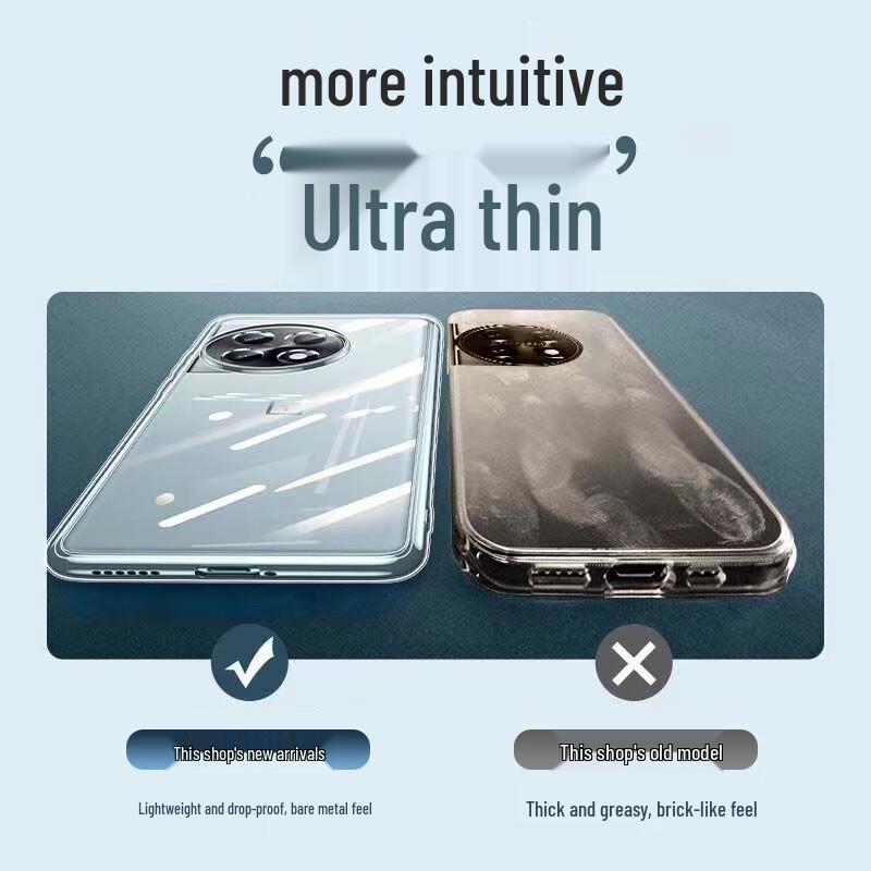 KOOLIFE OnePlus Full-Coverage TPU Phone Case