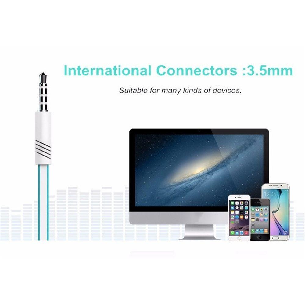 Supper Bass Outdoor In-ear Mic With Microphone Stereo Headphone Headset Earphone Langsdom JM26