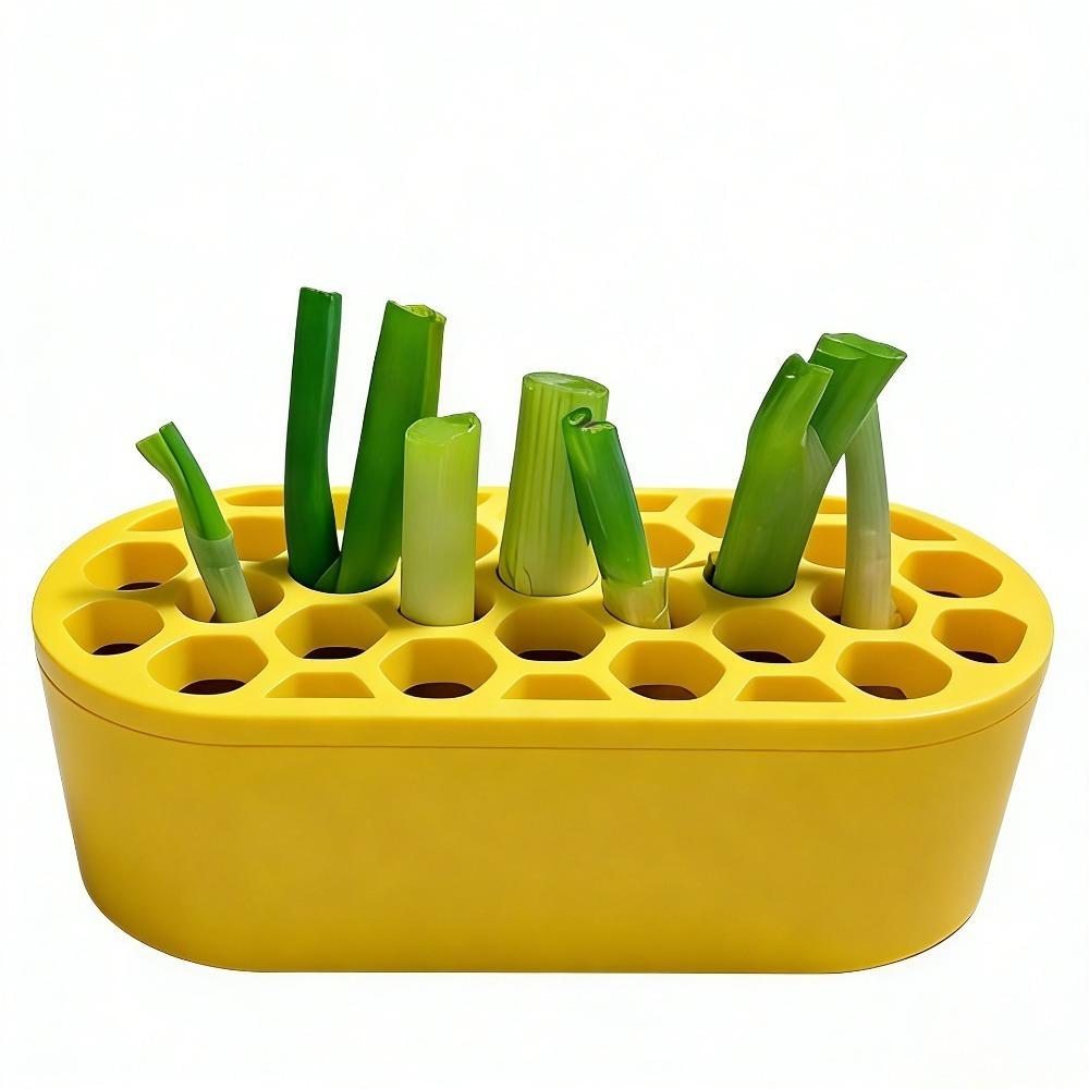 Breathable Planting Basket Multifunctional Green Onion Pots  Indoor Gardening