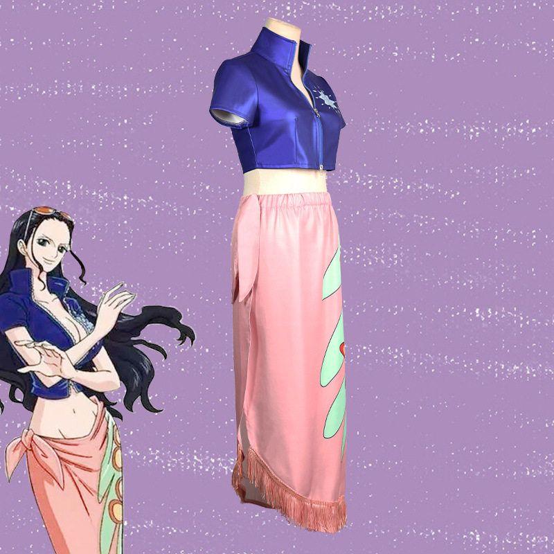 One Piece Red Movie Version Nico Robin Two Years Later Cosplay Costume Jacket