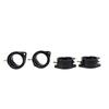 4Pcs Rubber Carburetor Intake Manifold Boot Joints Engine Insulator Adapters Replacements for Kawasaki ZX1200C ZX1100C ZX1100D