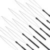 5Pcs Micro Rings Beads Tool Loop Plastic Handle Pulling Needle Wigs Hair Extensions Looper with Iron Wire Salon Barber Supplies