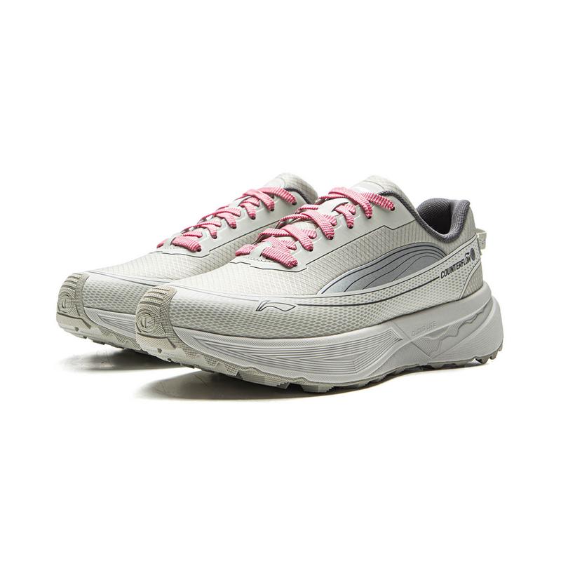 Li Ning Outdoor CF Tracing, Hiking Scenery Low Top Hiking Shoes Unisex Light Lime AHTV041-5
