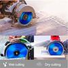 Diamond Saw Blade 105 125mm Porcelain Tile Ceramic Granite Marble Cutting Blades for Angle Grinder Stone Specific Hole Opener