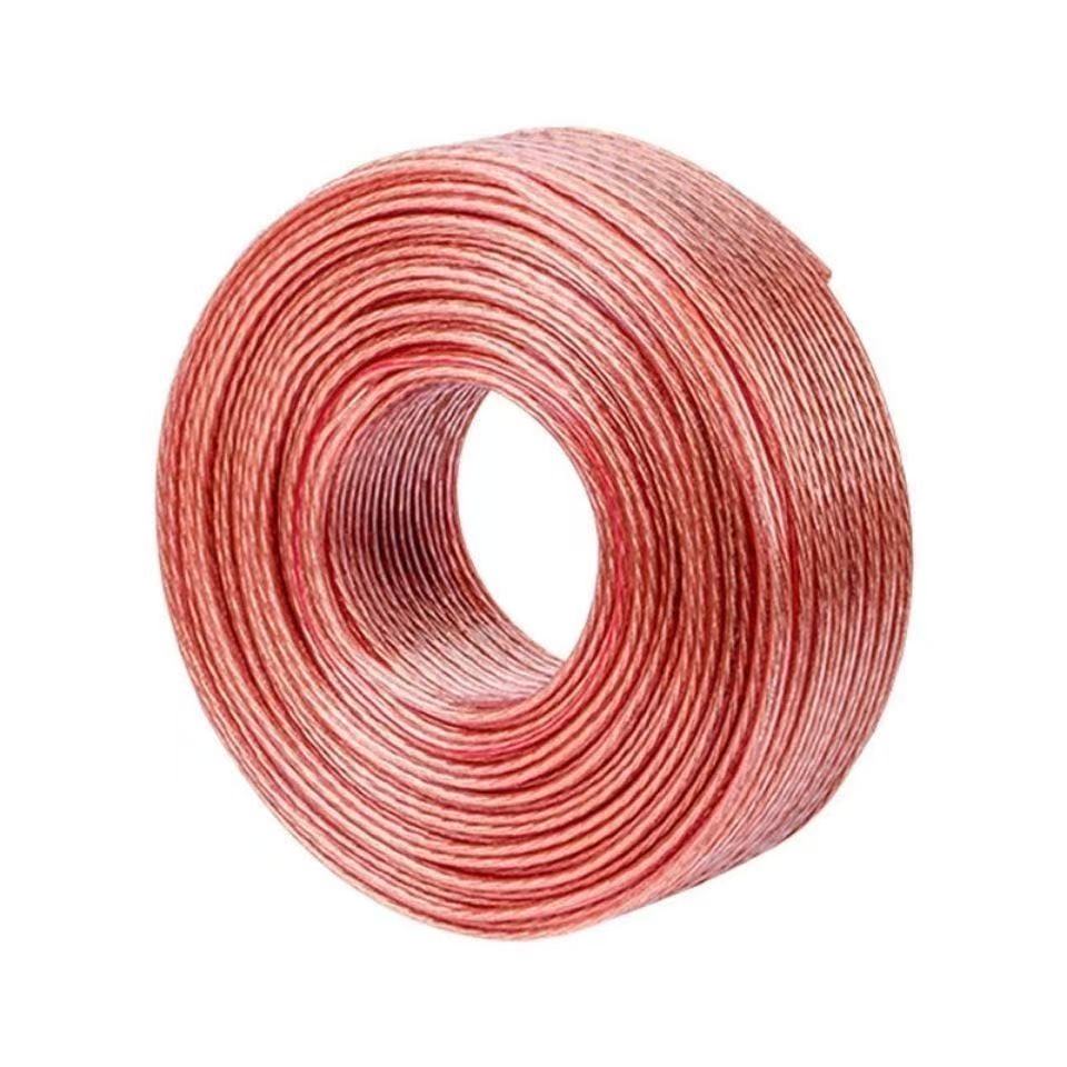 Cabo de Áudio DIY Alto Cabo de Áudio Hi-Fi Fio de Áudio de Cobre Livre de Oxigênio para Amplificador Home theater Sistema KTV DJ