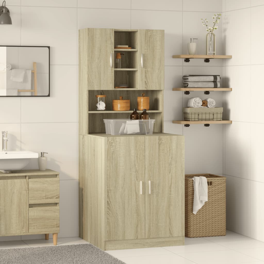 Mobile per Lavatrice Rovere Sonoma 70,5 x 24 x 90 cm