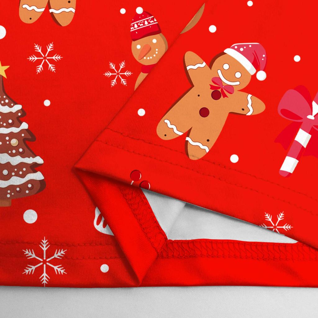 New Arrival Christmas Reindeer Print Pajama Set - Long Sleeve Top & Pants
