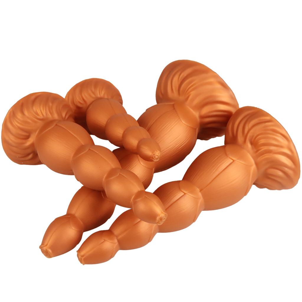 Silikon Extra Langer Analplug Dildo Sexspielzeug Masturbator für Männer und Frauen Strap-on Penis Realistischer Schwanz BDSM