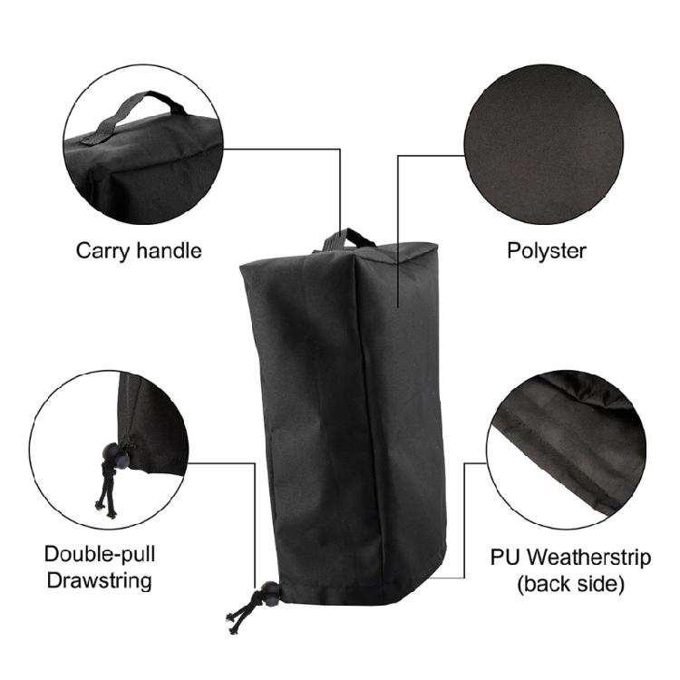 600D Trailer Jack Cover Protective Cover Universal Caravan-Jack Cover Waterproof