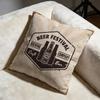 Beer Wine Retro Style Cushion Cover Soft Decorative Pillow Case Suitable For Bedroom Sofa Car Travel Use