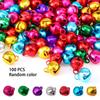 100 PC Jingle Bells, Christmas Bells, Bells for Crafts, Craft Bells Bulk DIY Bells for Home Decoration, Multi-Color