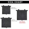 2 Pack Window Sun Shades Retractable Car Curta Window Covers Protect Baby Kids Sun Shade For Car Window UV And Sun Glare Protection Accessories 20" X