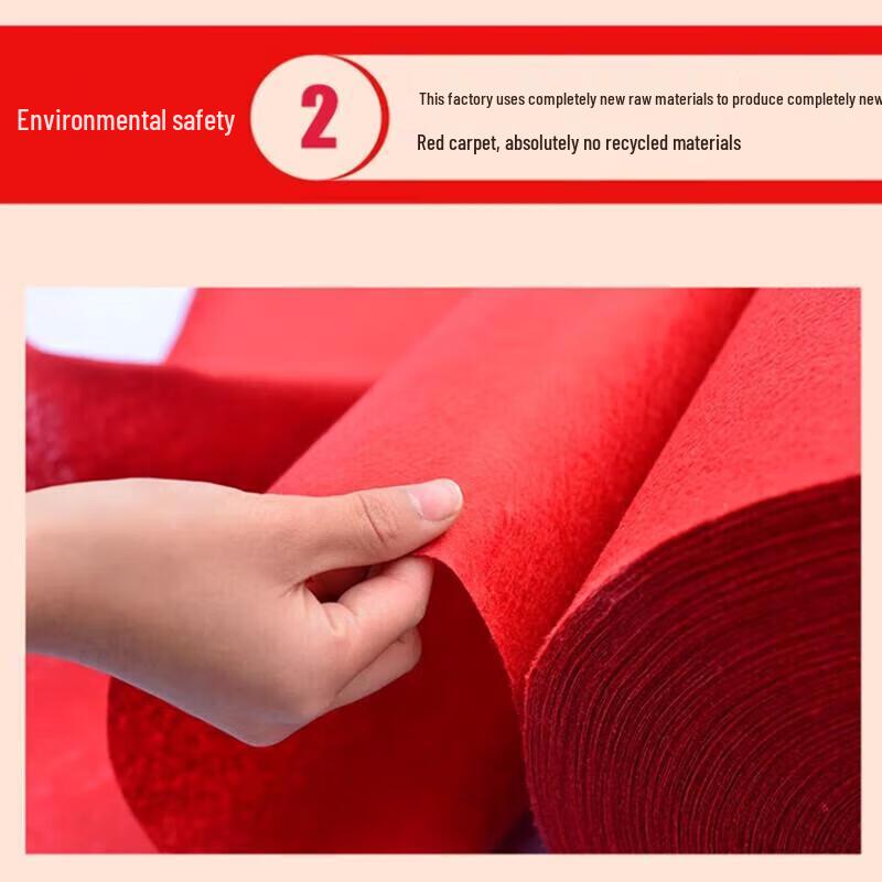 Disposable Wedding Red Aisle Runner