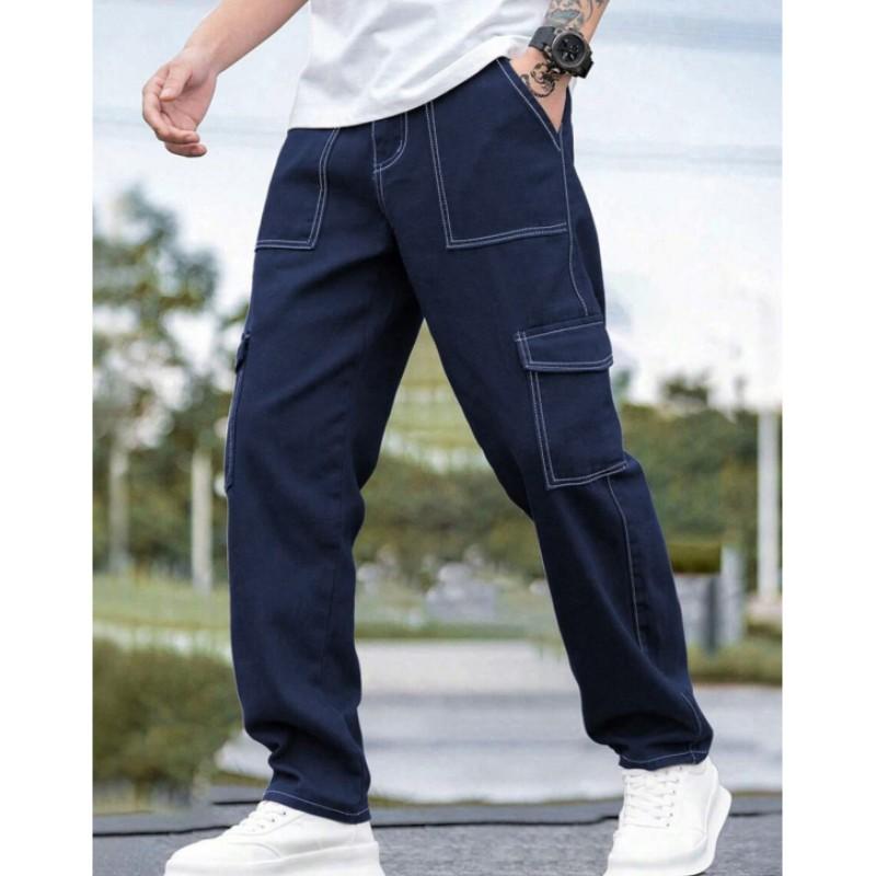 Herren Arbeitskleidung Lange Hosen Lässige Tägliche Ausflüge Bequem Street Style Herren Cargohosen