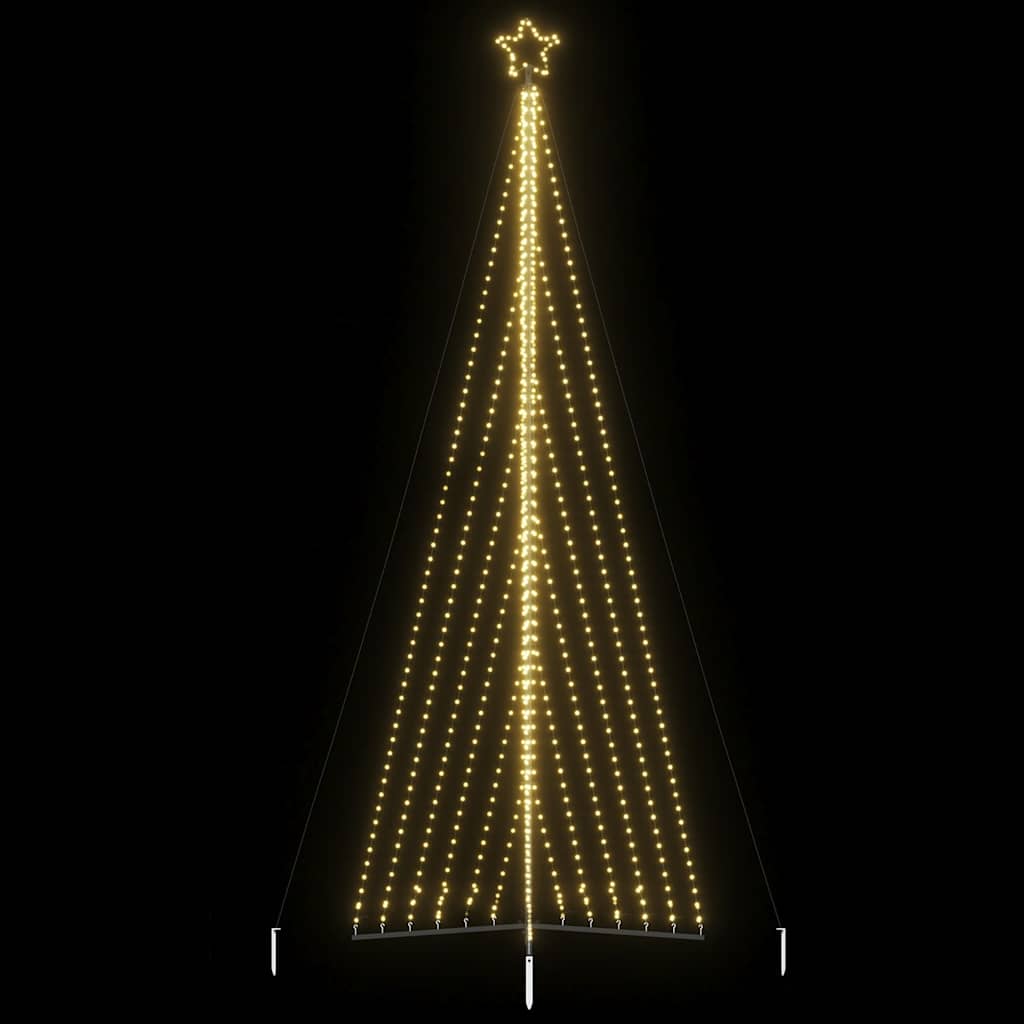 LED Christmas Tree 789 Warm White LEDs 476 Cm