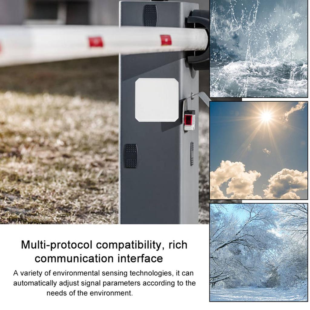 Waterproof UHF RFID 32.8ft Long Range Card Reader for Parking System Access Control