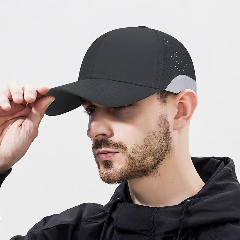 ZHENYUEQI Outdoor Laser Perforated Stretch Baseball Cap