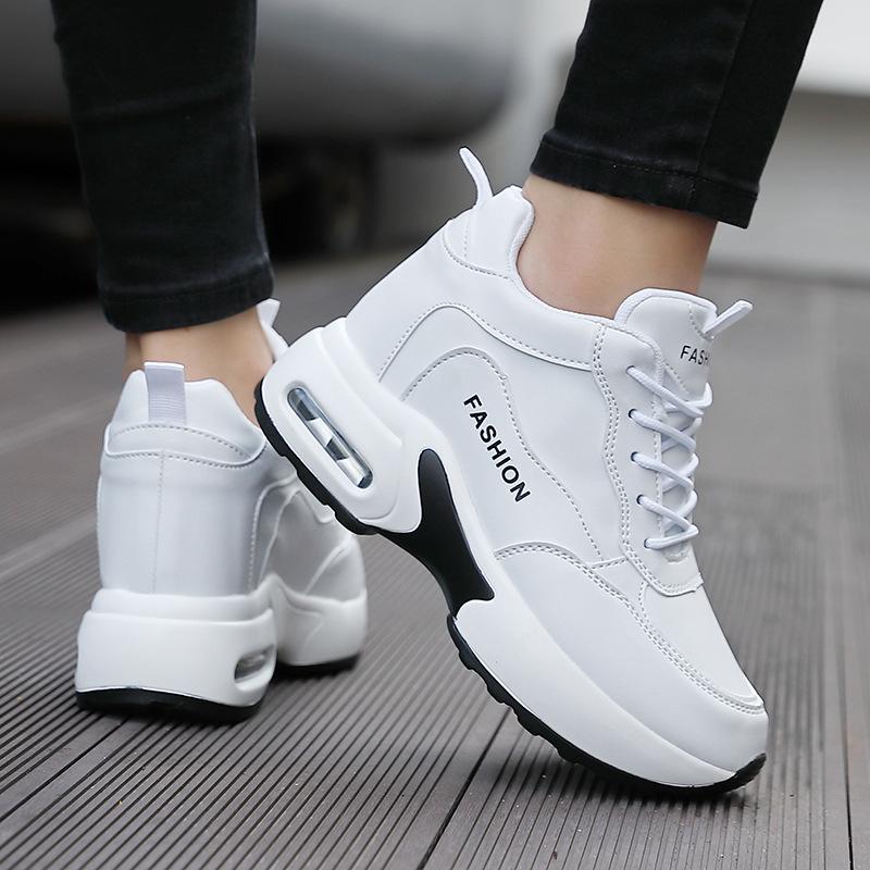 

2025 new white leather dance shoes with heightened soft soles Yang Liping Square women s shoes are not tired, Jiamusi jumping exercises 34