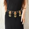 Indian Coin Belly Waist Body Chains For Women Female Alloy Long Tassel Dance Dress Belt Wedding Party Jewelry