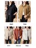 2024 Women's Spring & Autumn Lapel Jacket: Versatile, Fashionable Middle-Aged Style