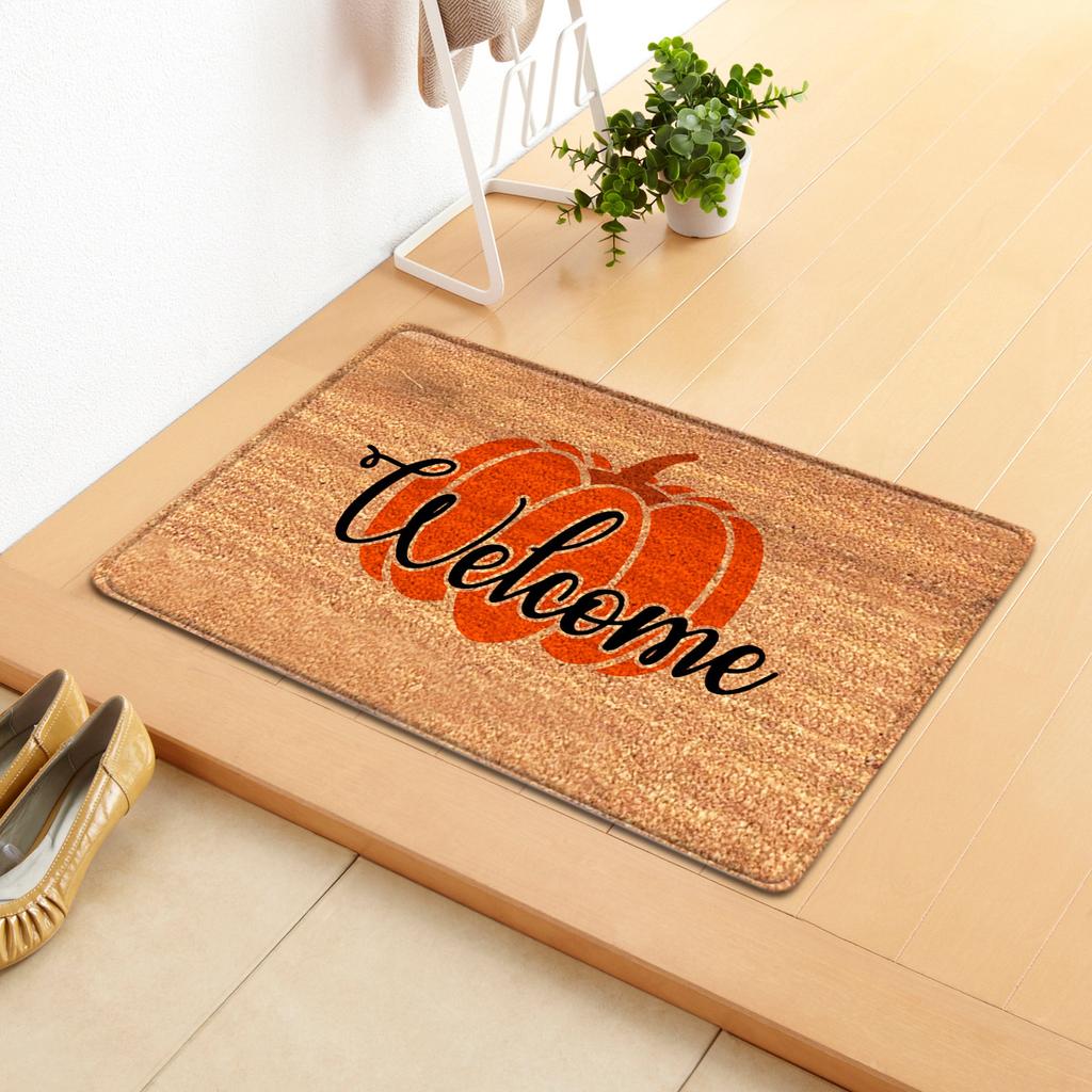 New Cartoon Home Halloween Letter Doormat, Kitchen Mat, Bedroom, Living Room Carpet, Floor Mat