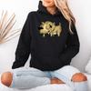 Funny Dog Womens Hoodie Cartoon Graphic Cute Retro Animal Lover Gift