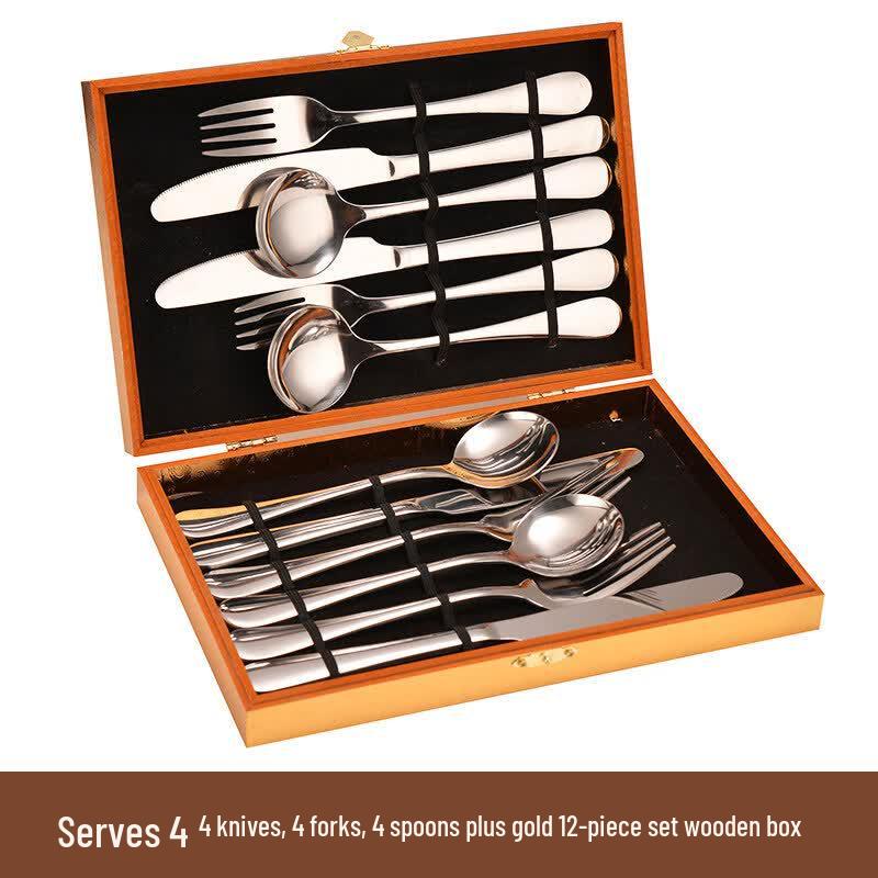 Stainless Steel 12-Piece Cutlery Set