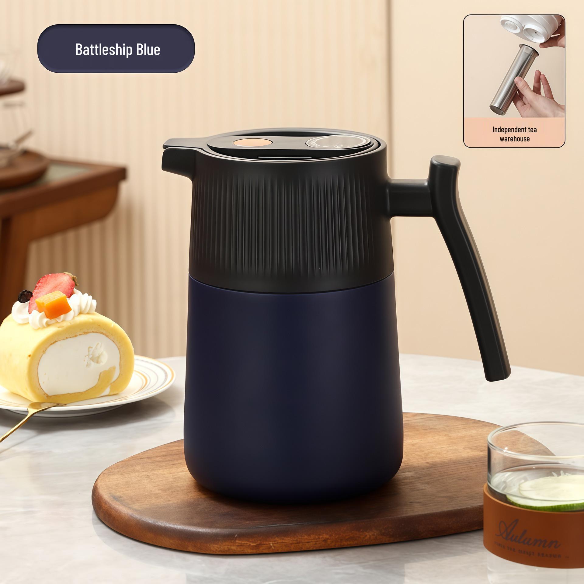

316 Stainless Steel Temperature Display Insulated Coffee Pot 1.8L SUS316 Insulation (24h)