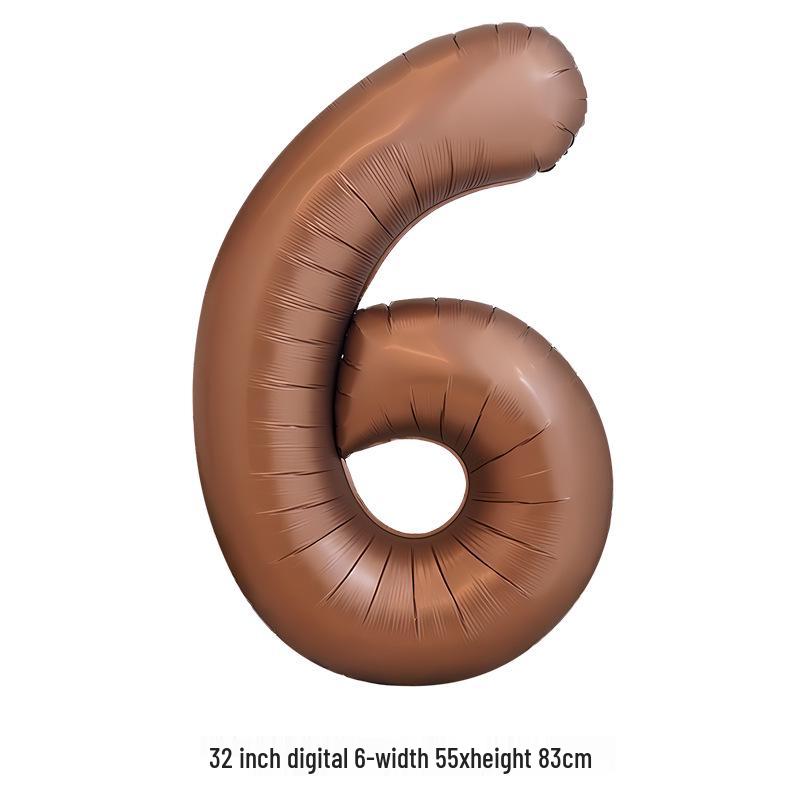32-Inch White Number '40' Birthday Balloon, Aluminum Foil Party Decoration Prop