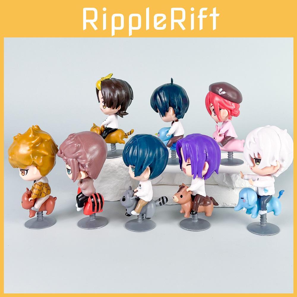 Action Lock Blue Figure Cartoon Model Toy Decoration Doll Children Ornament Gift