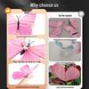 Children's Pink Butterfly Dance Ring Finger Prop with Headwear