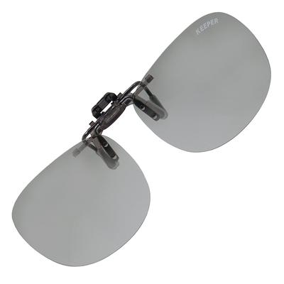 Made In Japan Polarized UV Keeper 9311 Super [cliponkeeper] Clip-on Sunglasses, Protection, Large, Ultra-Lightweight, Flip-Up, Unisex, (Polarized L,