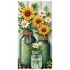 Floral Decor Banner Wood Grain Background Natural Background Spring Display Farmhouse  Farmhouse Backdrop For Living Room