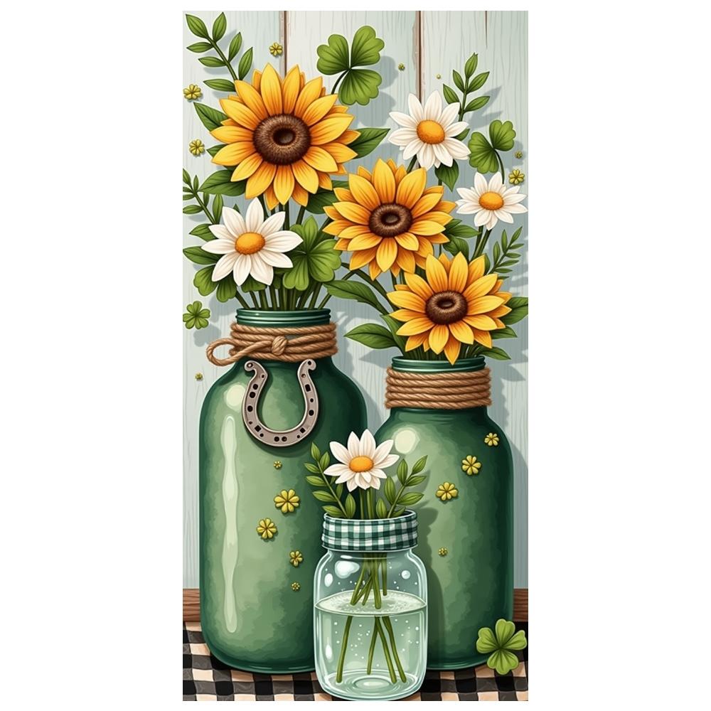 Floral Decor Banner Wood Grain Background Natural Background Spring Display Farmhouse Farmhouse Backdrop For Living Room