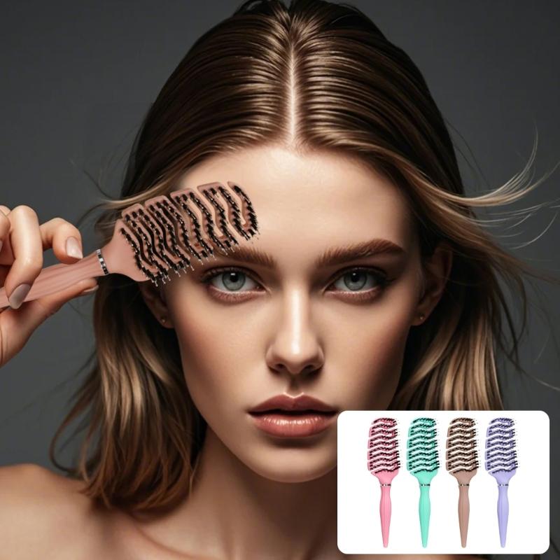 Quick and Convenient Hair Styling Tool Detangling Brushes Detangle Smooth Hair Comb Perfect for All Hair Textures