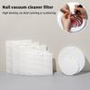 Nail Dust Collector Replacement Filter Nail Vacuum Cleaner Filter Manicure Screen Plate Brushless Nail Dust Extractor Filter