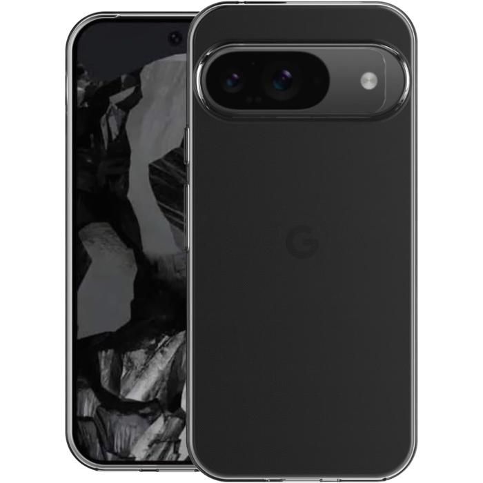 Coque TPU pour Google Pixel 9 / Pixel 9 Pro - Silicone Gel Transparent Protection Souple Ultra Mince Phonillico®