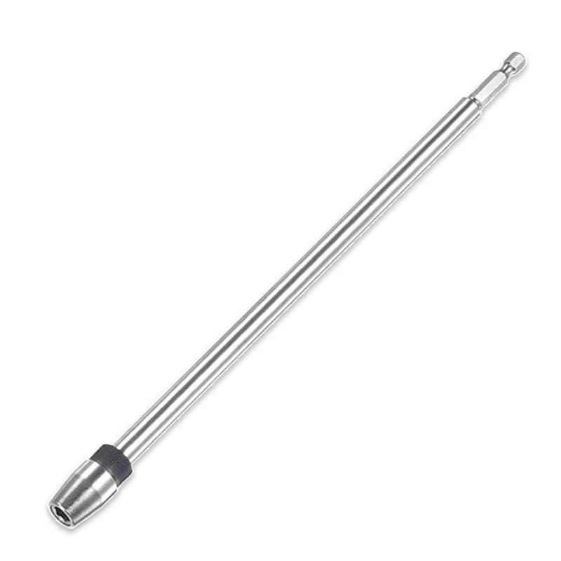 Quick Changes Hexagonal Shank Bit Holder Extension Bar with Extended Reach Suitable for Tight Spaces Enhances Durability