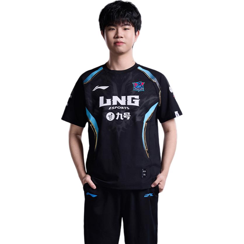 Li Ning Sports Life Collection T Shirt Unisex Black ATSU675-1