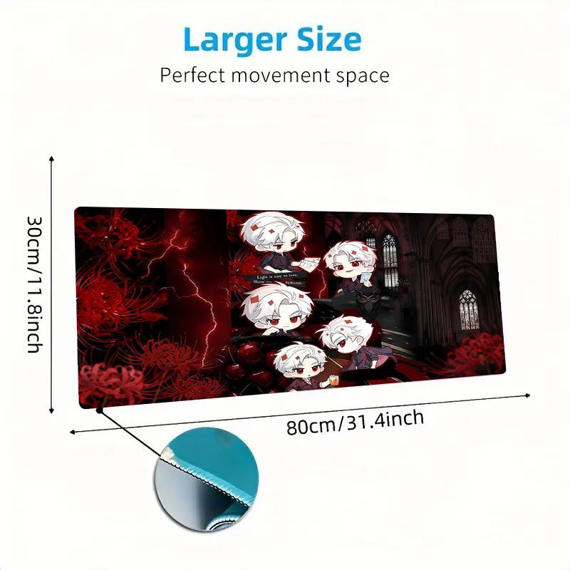 Church Color Mouse Pad Large Gaming Table Cushion Non-slip Laptop Tablet Big Mousepad XXL Mat Mini PC Playmat With Lock edge