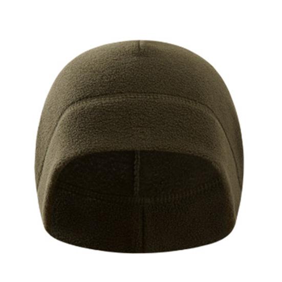 Autumn Winter Fleece Skull Cap Men Women Elastic Thermal Hat Cold Weather Outdoor Cycling Skiing Running Climbing Unisex Warm Windproof Hat