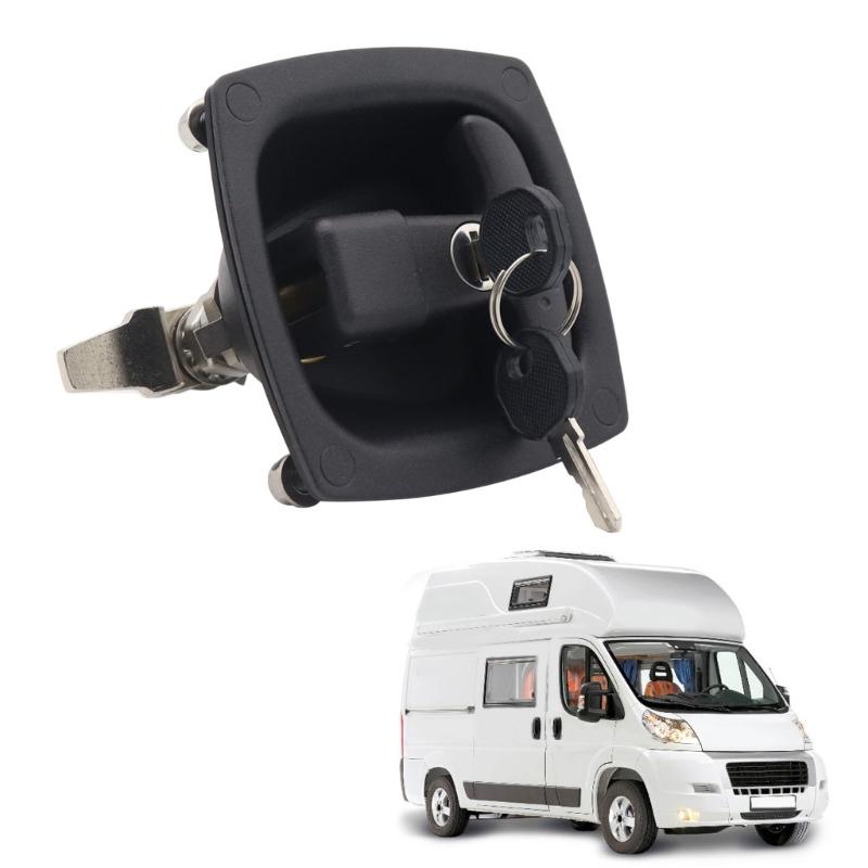 Zinc Alloy T Type Handle Lock Latchs Electrical Tool for Mechanical Engineering Truck Panel Caravans Boat Marine Trailer