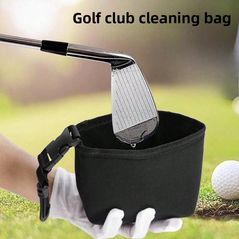 Golf cleaning bag portable golf cleaning bag golf club wipe packaging water cleaner