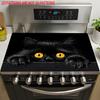 1Pcs Rubber Drying Mat With 2D Flat Printed Stove For Coffee Shop Restaurant Kitchen Carpet Tableware Durable Diatom Mud Table