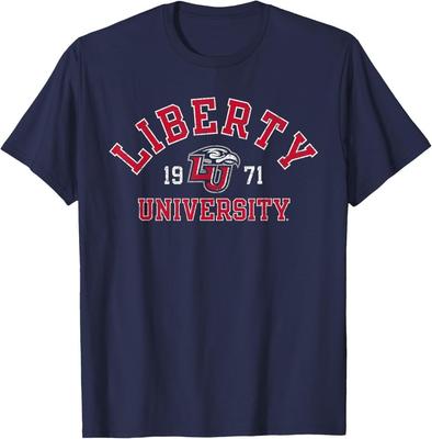 Liberty Flames Masters Navy Offiziell lizenziertes T-Shirt