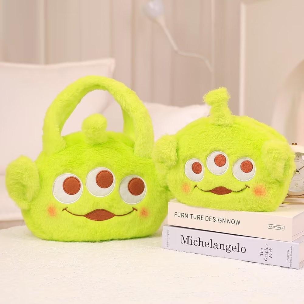 Toy Story Alien Plush Handbag Cosmetic Storage Bag Lunch Box Bags Fashion Gift