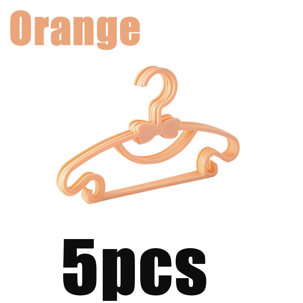 5/10/20/30/50pcs Of Children's Hangers Plastic Portable Towel Scarfs Hangers Kids Clothing Closet Storage Hanger Racks Accessory