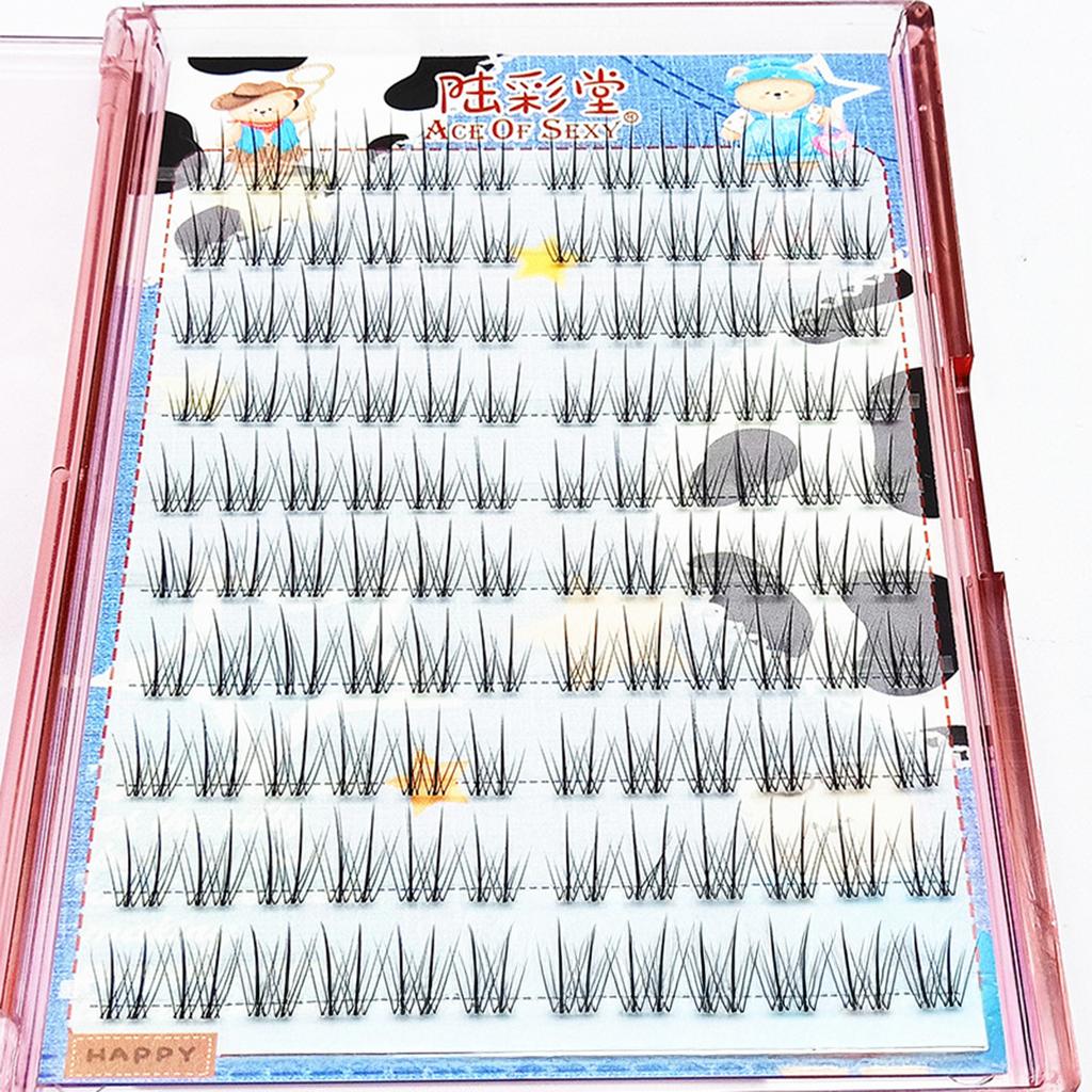 Natural Looking False Eyelashes for Daily Makeup Lightweight Comfortable Black C Curl