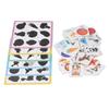 Shadow Matching Cards Wood Blocks Animal Fruit Shape Pairing Game Educational Memory Card Toy for 2‑