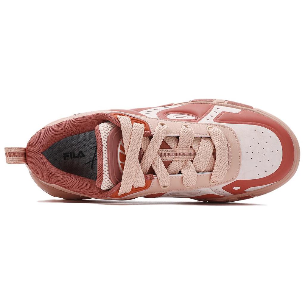 Fila Melt Pioneer Comfortable Versatile Low-Top Sneakers Men Sneakers Meat-Pink Chili-Red F12M413205FHP